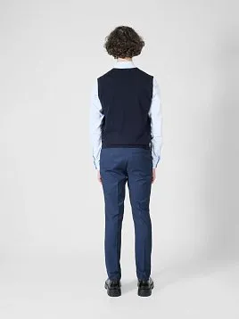 ЖИЛЕТ ПОДРОСТКОВЫЙ PEPLOS JKN24V001 ТЕМНО-СИНИЙ