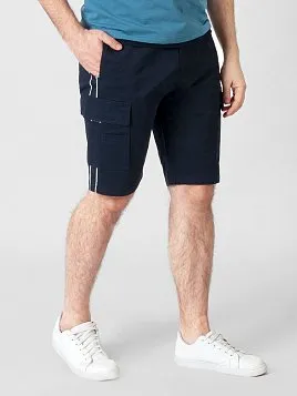 ШОРТЫ МУЖСКИЕ PEPLOS S2104-R ТЕМНО-СИНИЙ