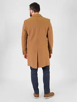 ПАЛЬТО МУЖСКОЕ PEPLOS OW2401-CT БЕЖЕВЫЙ