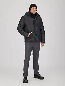 МУЖСКАЯ ШАПКА HM2601 ЧЁРНАЯ