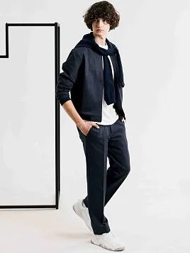 БОМБЕР ПОДРОСТКОВЫЙ PEPLOS BM24T013 ТЕМНО-СИНИЙ