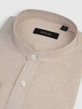 СОРОЧКА МУЖСКАЯ PEPLOS SH25023-R ШАМПАНЬ