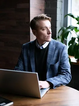 ПИДЖАК МУЖСКОЙ PEPLOS JA23048-С ТЕМНО-СИНИЙ