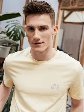 ФУТБОЛКА МУЖСКАЯ PEPLOS TS24109-R ЖЕЛТЫЙ