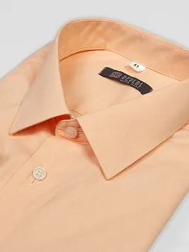 СОРОЧКА МУЖСКАЯ PEPLOS SH21031-SL ПЕРСИКОВЫЙ