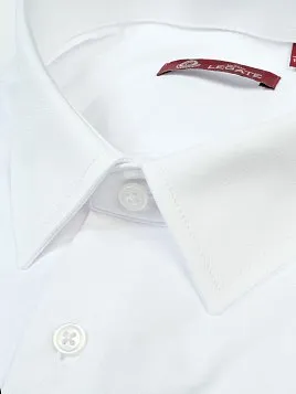 СОРОЧКА МУЖСКАЯ MAJESTIC LEGATE SH23007-SL БЕЛЫЙ (ТРИКОТАЖНАЯ)