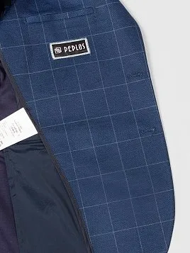 КОСТЮМ ПОДРОСТКОВЫЙ PEPLOS SU22T012-818 СИНИЙ