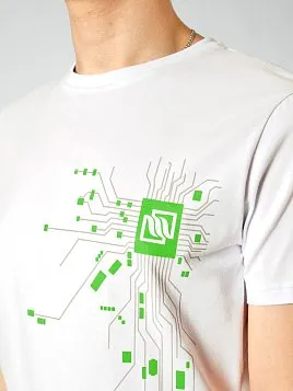 ФУТБОЛКА МУЖСКАЯ PEPLOS TS22101-R БЕЛЫЙ