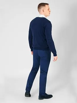 КАРДИГАН МУЖСКОЙ PEPLOS KN22C011 СИНИЙ