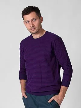 ДЖЕМПЕР МУЖСКОЙ PEPLOS KN21J010 ФИОЛЕТОВЫЙ