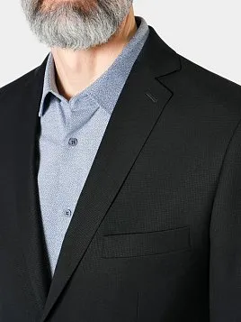 КОСТЮМ МУЖСКОЙ PEPLOS SU24018-SL ЧЁРНЫЙ