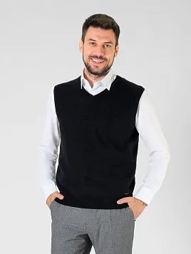 ЖИЛЕТ МУЖСКОЙ PEPLOS KN-CV-01 ЧЁРНЫЙ