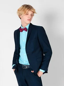 КОСТЮМ ПОДРОСТКОВЫЙ PEPLOS SU21T009 СИНИЙ