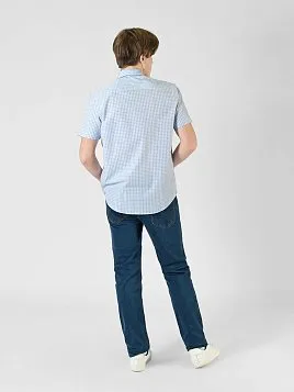 СОРОЧКА МУЖСКАЯ MAJESTIC LEGATE SH23079-К-R СИНИЙ