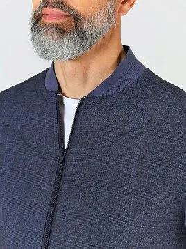 ПИДЖАК-БОМБЕР МУЖСКОЙ PEPLOS JA23004-В СИНИЙ
