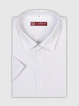 СОРОЧКА МУЖСКАЯ MAJESTIC LEGATE SH22096-К-R СЕРЫЙ