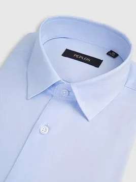 СОРОЧКА ДЛЯ МАЛЬЧИКА PEPLOS SH25J061-R ГОЛУБОЙ