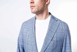 ПИДЖАК МУЖСКОЙ PEPLOS JA19016-R ГОЛУБОЙ