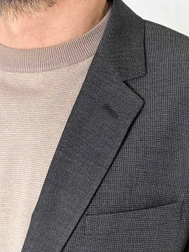 КОСТЮМ МУЖСКОЙ PEPLOS SU23106-R ТЕМНО-СЕРЫЙ
