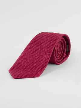 ГАЛСТУК МУЖСКОЙ PEPLOS КРАСНЫЙ. МИКРОДИЗАЙН (400/156295-5)