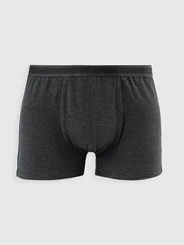 ТРУСЫ БОКСЕРЫ МУЖСКИЕ PEPLOS UW25010-BX СЕРЫЙ