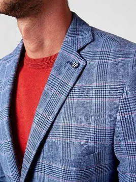 ПИДЖАК МУЖСКОЙ PEPLOS JA20022-SL СВЕТЛО-СИНИЙ