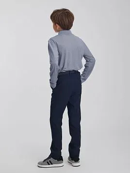 РУБАШКА-ПОЛО С ДЛИННЫМ РУКАВОМ ДЛЯ МАЛЬЧИКА PEPLOS TSP25J012-R СЕРЫЙ