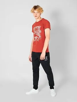 ФУТБОЛКА МУЖСКАЯ PEPLOS TS21114-R ОРАНЖЕВЫЙ