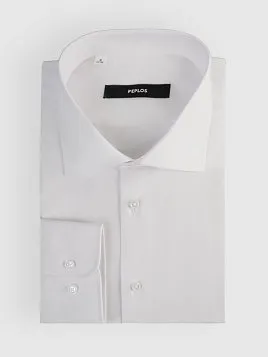 СОРОЧКА МУЖСКАЯ PEPLOS SH25017-R БЕЛЫЙ