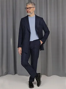 КОСТЮМ МУЖСКОЙ PEPLOS SU25149-R СИНИЙ