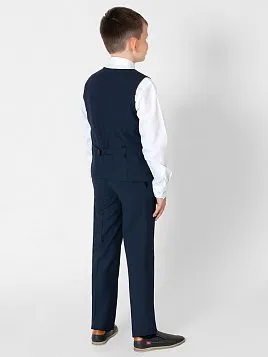 БРЮКИ ДЛЯ МАЛЬЧИКА МЛ. ШКОЛА PEPLOS TR23B002-312 ТЕМНО-СИНИЙ