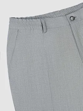 БРЮКИ МУЖСКИЕ PEPLOS TR24120-201 СВЕТЛО-СЕРЫЙ