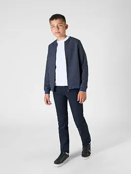 ПИДЖАК-БОМБЕР ДЛЯ МАЛЬЧИКА PEPLOS JA23B101-302 СИНИЙ