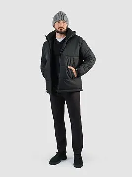 КУРТКА МУЖСКАЯ PEPLOS OW2522-DJ ЧЁРНЫЙ