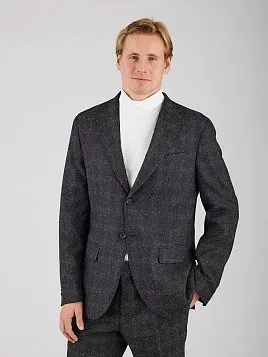 ЧЁРНЫЙ МУЖСКОЙ КОСТЮМ SU26120-SL 