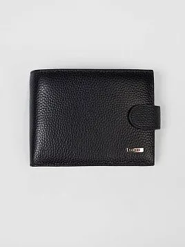 ПОРТМОНЕ ЧЕРНЫЙ НАТУРАЛЬНАЯ КОЖА