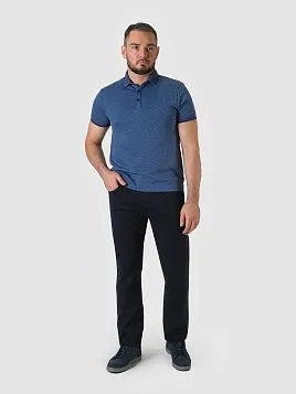 РУБАШКА-ПОЛО МУЖСКАЯ PEPLOS TS23009-P СИНИЙ