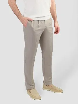 БРЮКИ МУЖСКИЕ PEPLOS TR25127-283 БЕЖЕВЫЙ