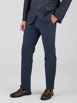 МУЖСКИЕ БРЮКИ P2610-C ТЕМНО-СИНИЕ