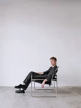 КОСТЮМ МУЖСКОЙ PEPLOS SU23106-C ТЕМНО-СЕРЫЙ