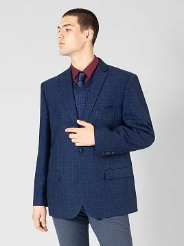 ПИДЖАК МУЖСКОЙ PEPLOS JA22002-C ТЕМНО-СИНИЙ