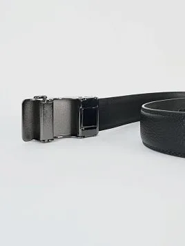 РЕМЕНЬ ПОЯСНОЙ МУЖСКОЙ PEPLOS BELT-24-C21-23 ЧЁРНЫЙ