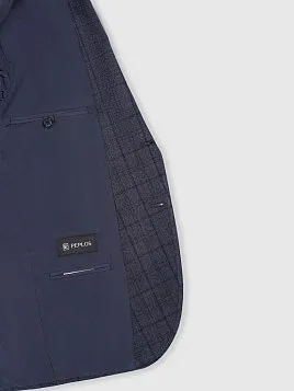 МУЖСКОЙ ПИДЖАК JA26107-С СИНИЙ