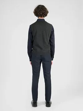 ЖИЛЕТ ПОДРОСТКОВЫЙ PEPLOS JKN24V005 ТЕМНО-СЕРЫЙ