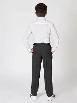 БРЮКИ ДЛЯ МАЛЬЧИКА МЛ. ШКОЛА PEPLOS TR21B003-322 СЕРЫЙ