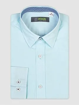 СОРОЧКА ДЛЯ МАЛЬЧИКА PEPLOS SH20J091-R ЗЕЛЕНЫЙ