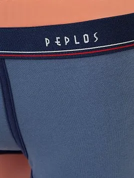 ТРУСЫ БОКСЕРЫ МУЖСКИЕ PEPLOS UW22015-BX СИНИЙ