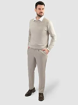 ДЖЕМПЕР МУЖСКОЙ PEPLOS KN25J063 БЕЖЕВЫЙ