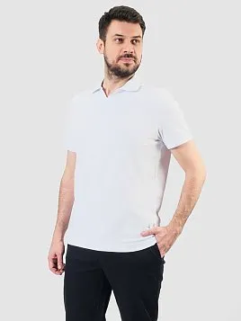 РУБАШКА-ПОЛО МУЖСКАЯ PEPLOS TSP25002-R БЕЛЫЙ