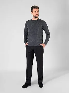 ДЖЕМПЕР МУЖСКОЙ PEPLOS KN24J022 ТЕМНО-СЕРЫЙ